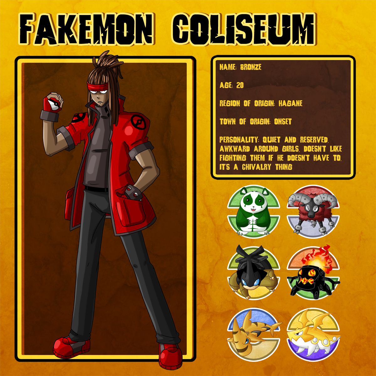 Fakemon Coliseum: Bronze