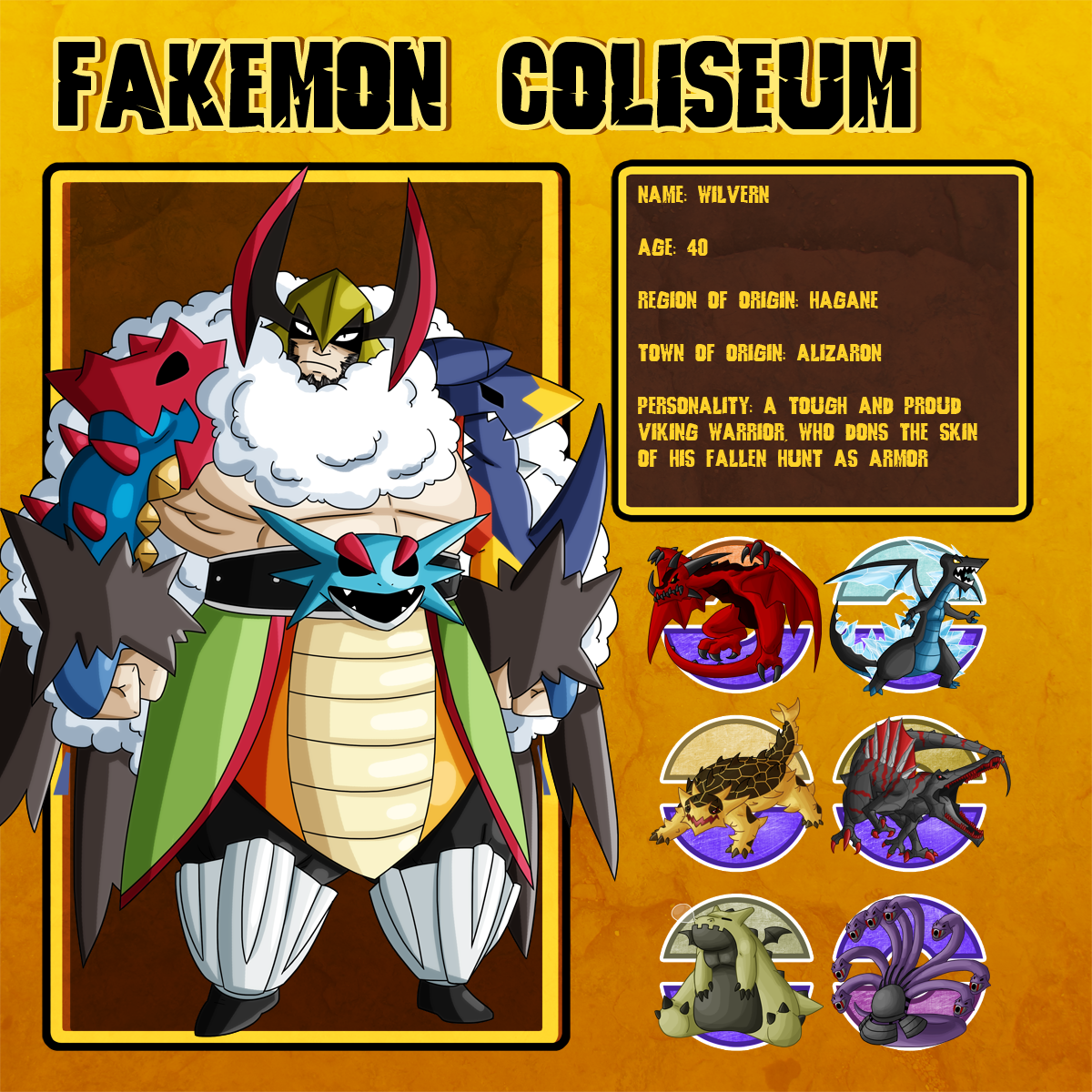 Fakemon Coliseum: Gym leader 8 - Wilvern