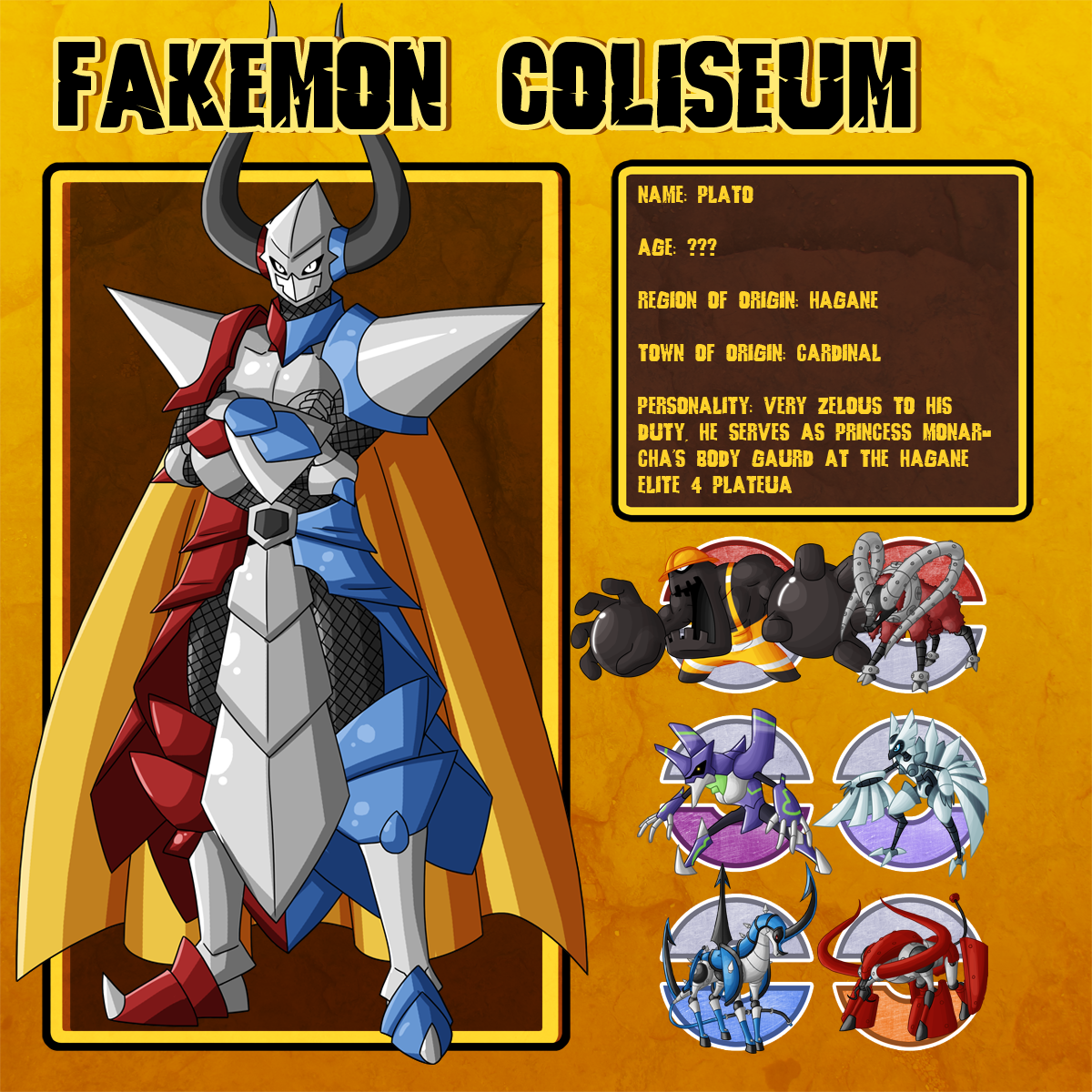 Fakemon Coliseum: Elite 4 No4 - Plato