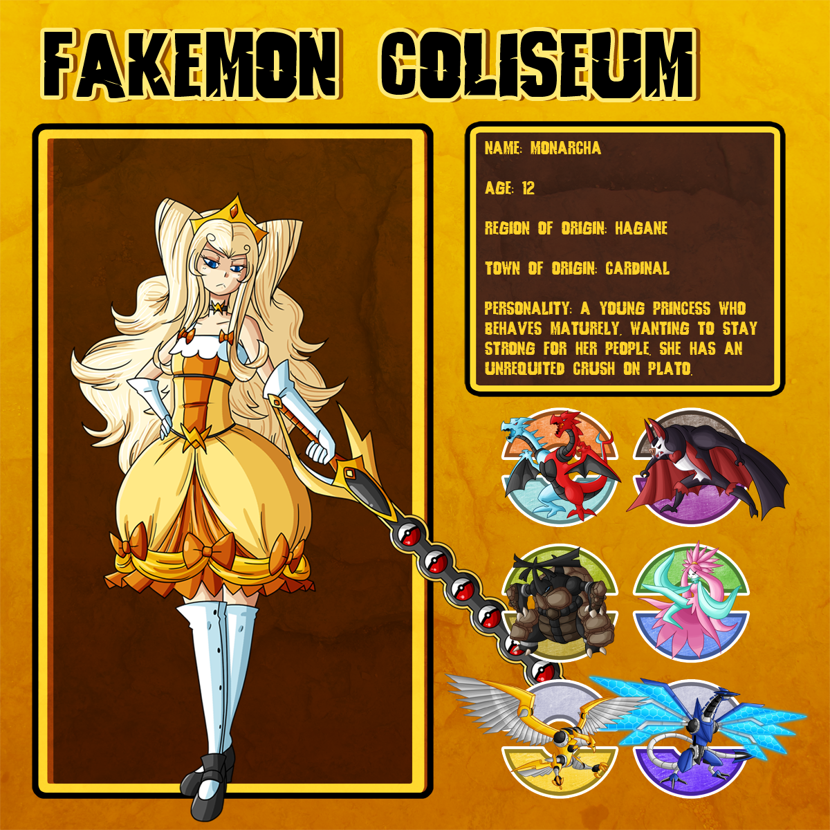 Fakemon Coliseum: Champion Monarcha