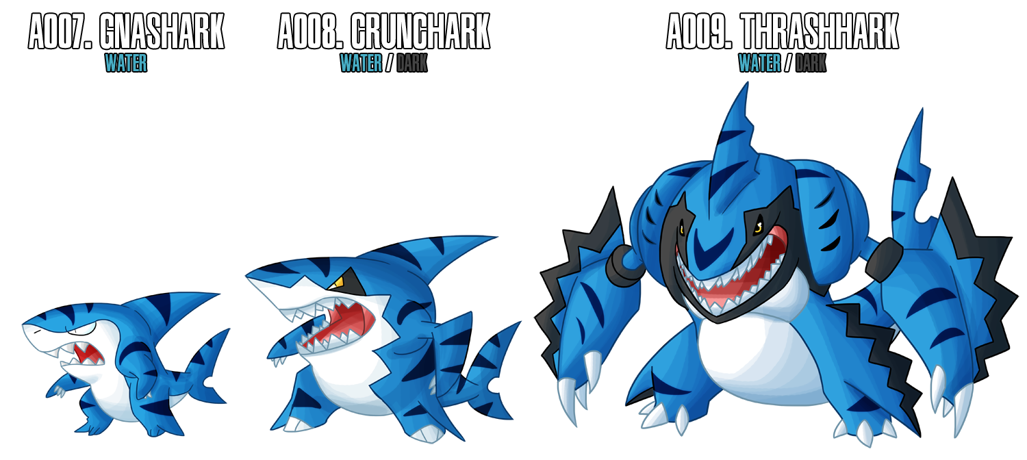 Fakemon: A007 - A009 - Alternate Water Starter