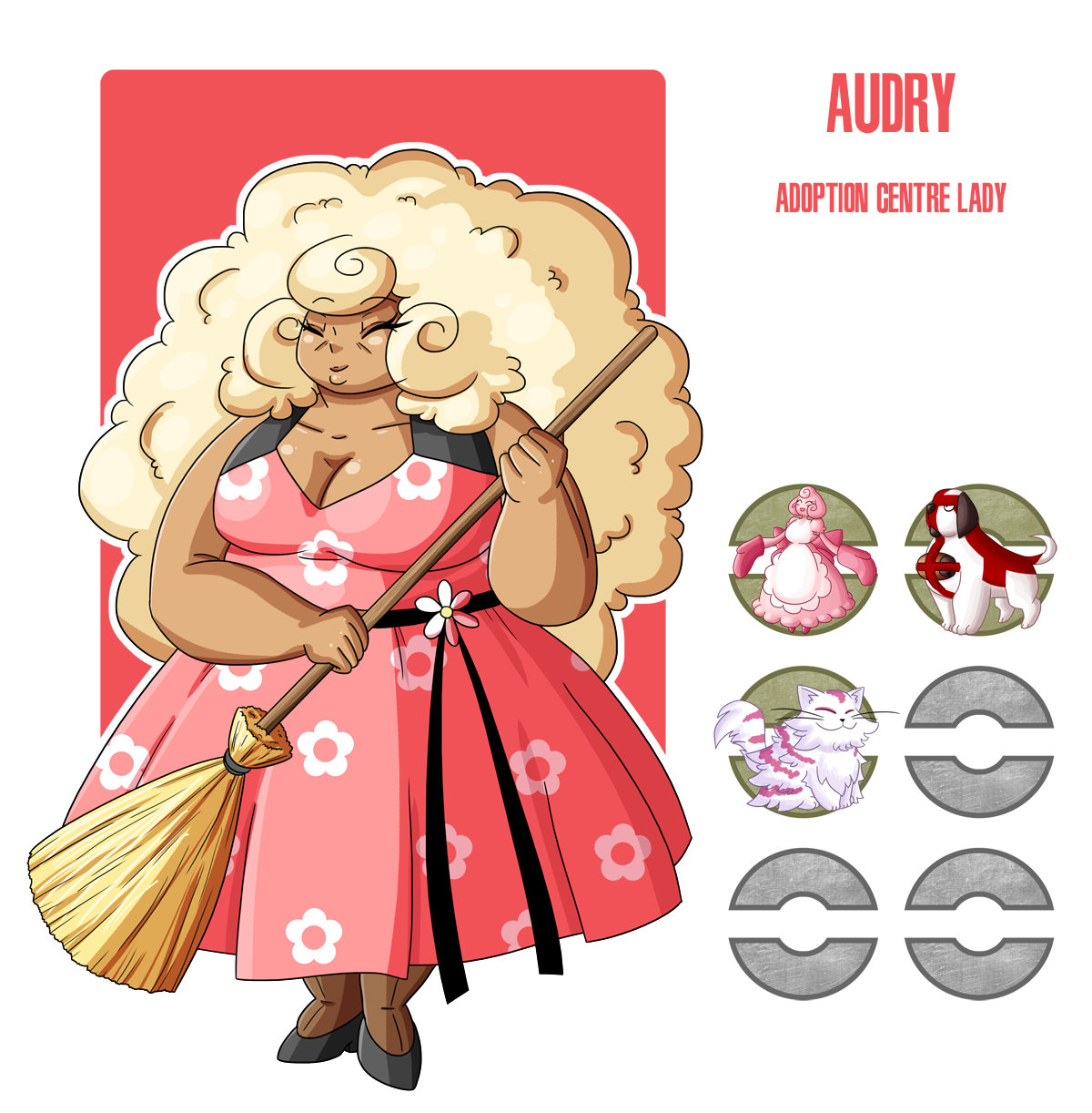 Fakemon: Adoption centre Lady - Audry