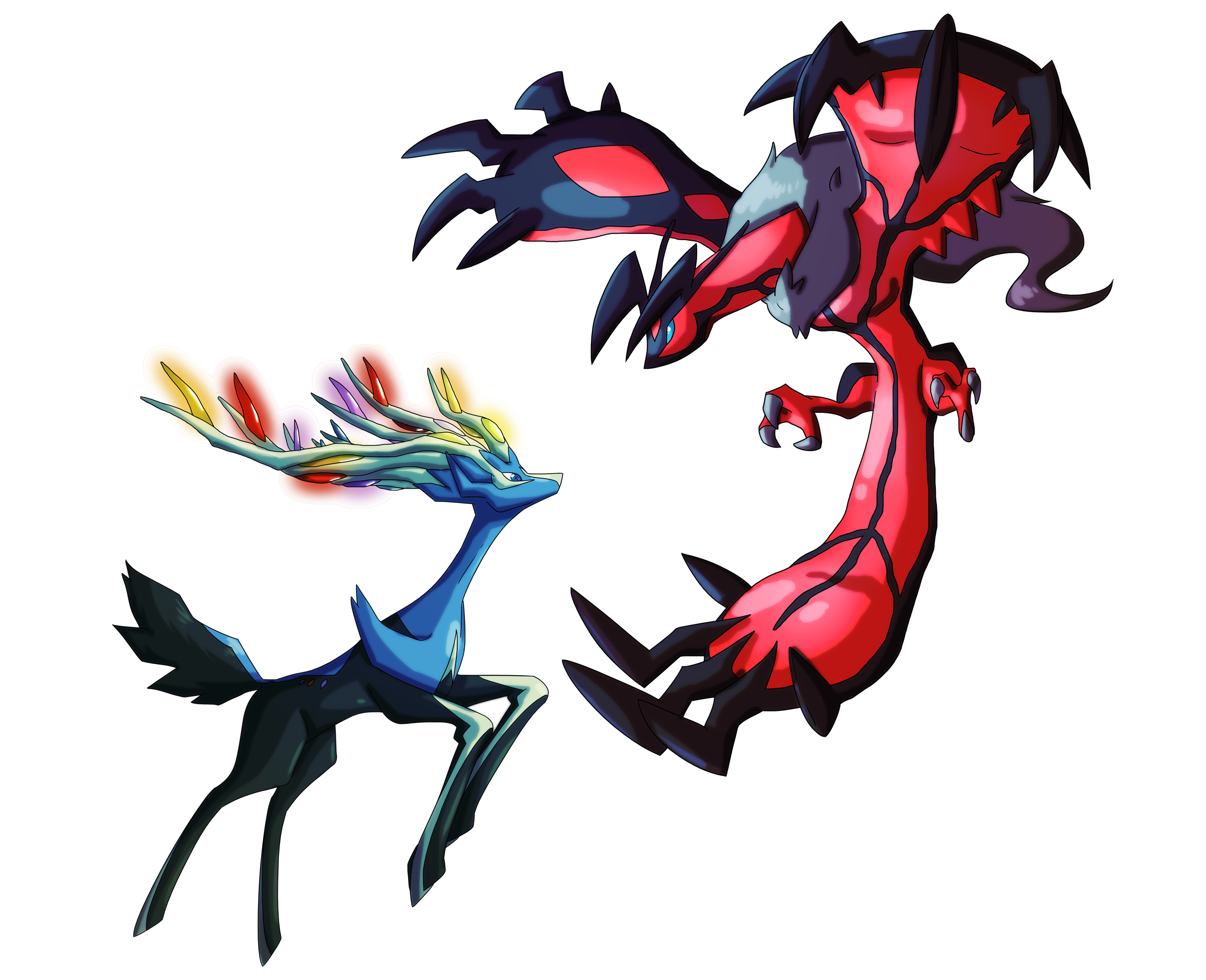 Pokemon X + Y: Yveltal and Xerneas