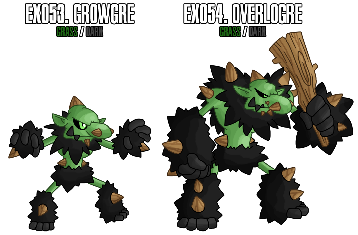 Fakemon: EX053 - EX054 by DrCrafty on DeviantArt