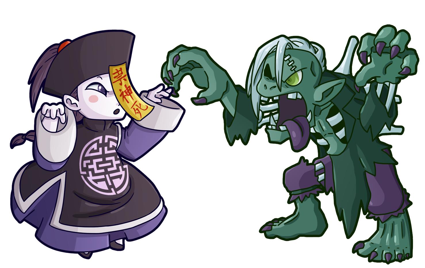 Ghostrick: Jiangshi and Ghoul