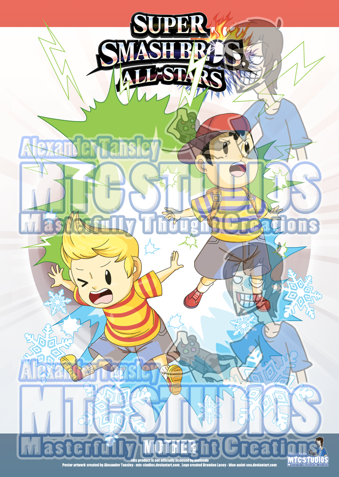 Super Smash Bros poster 9 - Mother PREV