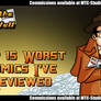 AT4W: Top 15 Worst Comics I've Reviewed