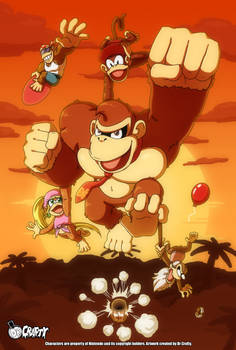 Crafty Concoction: Donkey Kong - PRINT AVAILABLE