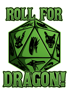 Crafty Merch: Roll for Dragon