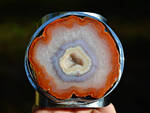 Agate Slice cuff by songofabanshee