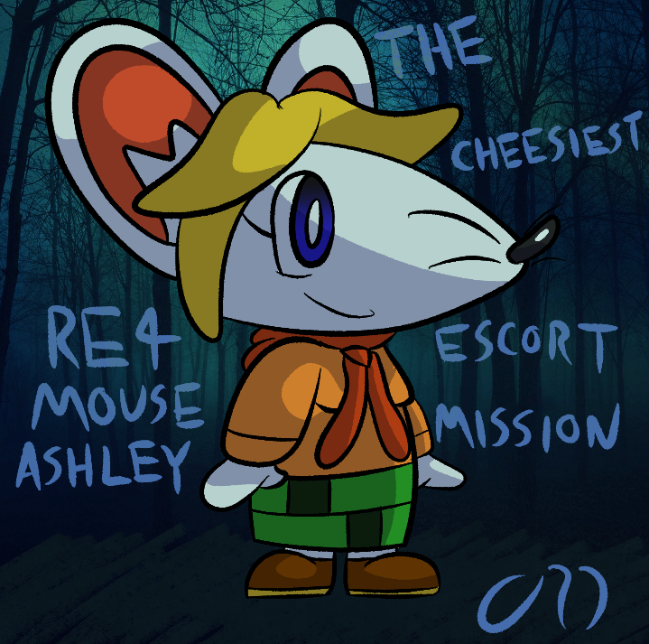 RE4 Mouse Ashley by iBoulderDash on DeviantArt