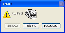Troll Error by Sydneythehedgehog06 on DeviantArt