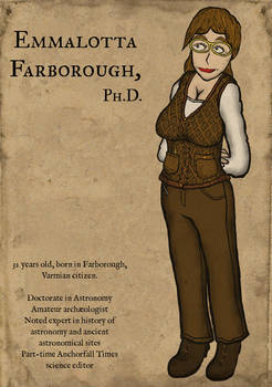 Portrait of Dr. Emmalotta Farborough