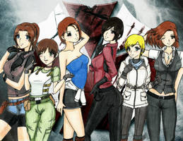 Resident Evil Babes