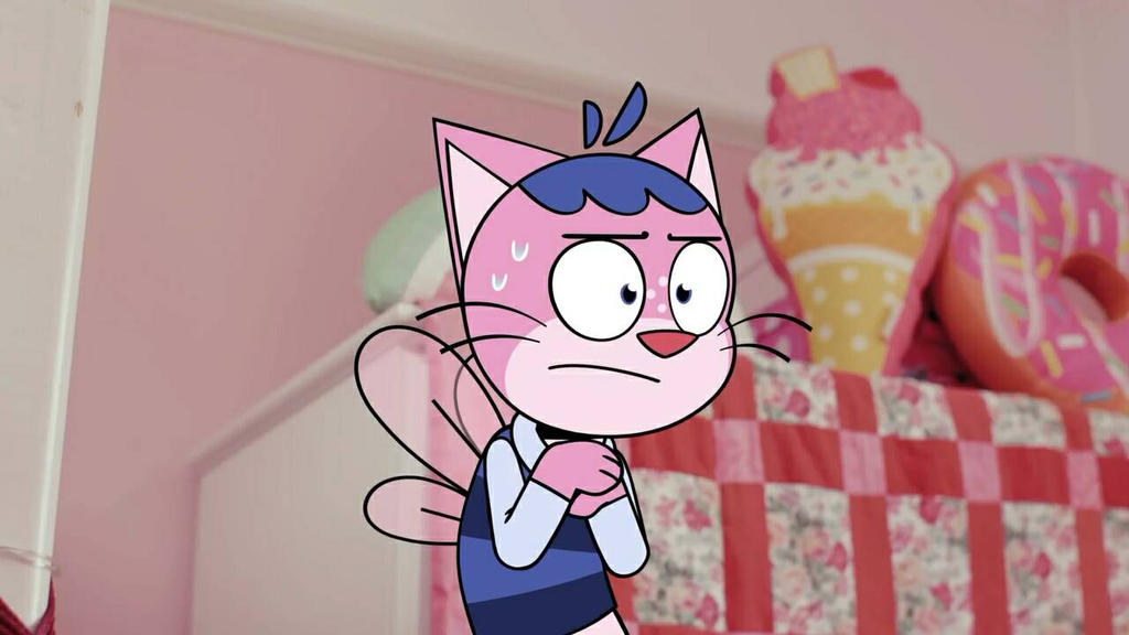 Mr. Tibbles doesn't know what to do... by HungryCrocodile on DeviantArt