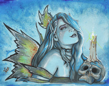 Candle Lit - 2008 - Mixed Media