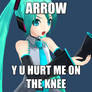 Then I took an arrow to the knee