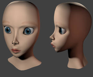 Practicing face modeling 2