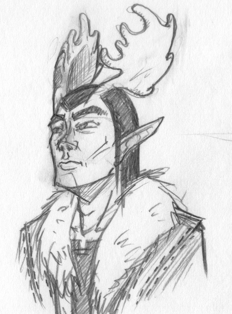 Guy with Antlers by Jabberworks