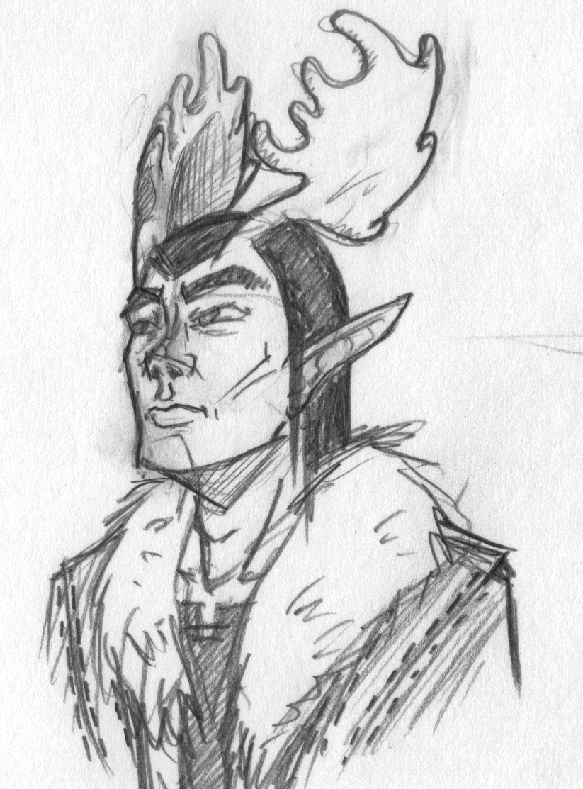 Guy with Antlers by Jabberworks
