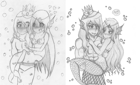 Recreate (2011-2017) - Mermaid Couple