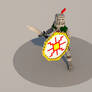 Solaire of Astora - MagicaVoxel/Mixamo/Cinema4d