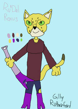 Ru'Del Roxus: My New Pred OC