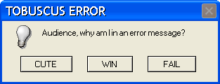 tobuscus error