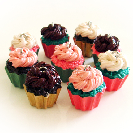 Gourmet Cupcake Charms