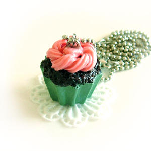 Gourmet Cupcake Necklace