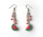 Watermelon Earrings by hanmei
