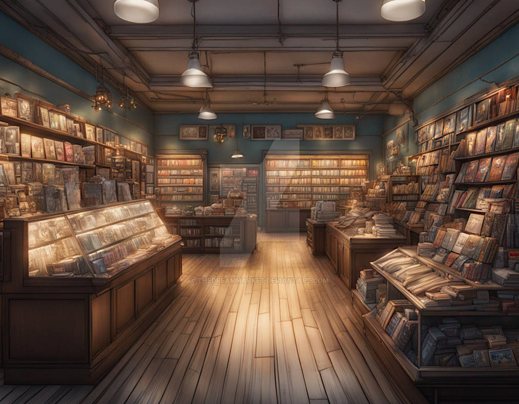Comic Book Store (2) by TheDreamMarket on DeviantArt