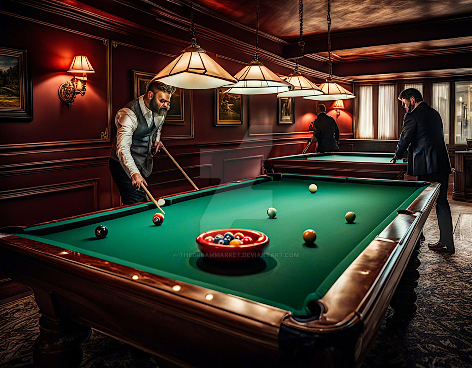 Plaing Pool Playing Pool (1) by TheDreamMarket on DeviantArt