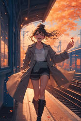 Beautiful Anime Woman (73)