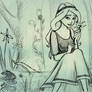Secret Princess Sketch