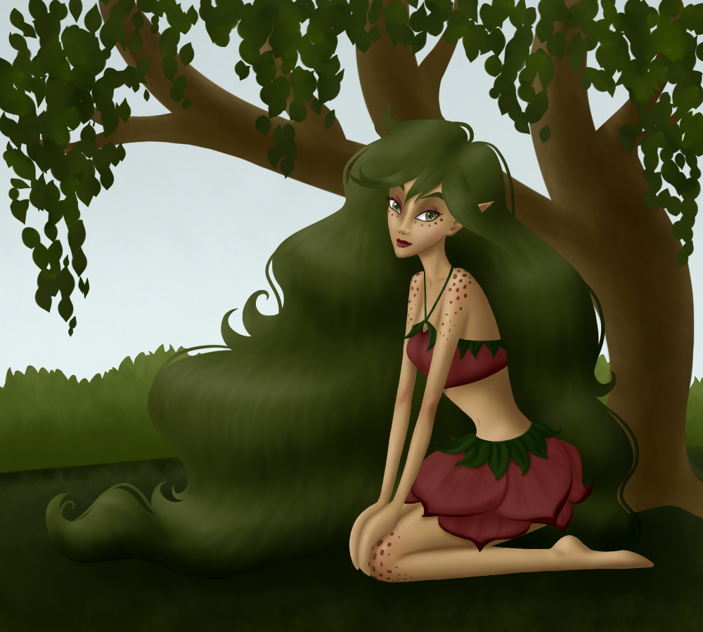 Whimsical Dryad