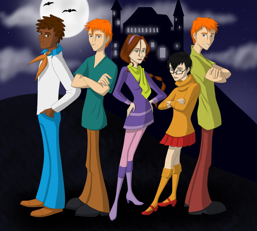 Scooby Gang by Whisperwings on DeviantArt