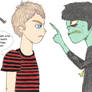 Damon vs Murdoc Gorillaz