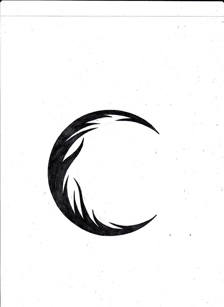 Tribal moon design by Angellore69 on DeviantArt Tribal moon design by angellore69 on deviantart