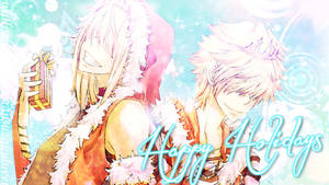 Kaetyo Hitman Reborn Happy Holidays 2013 Wallpaper