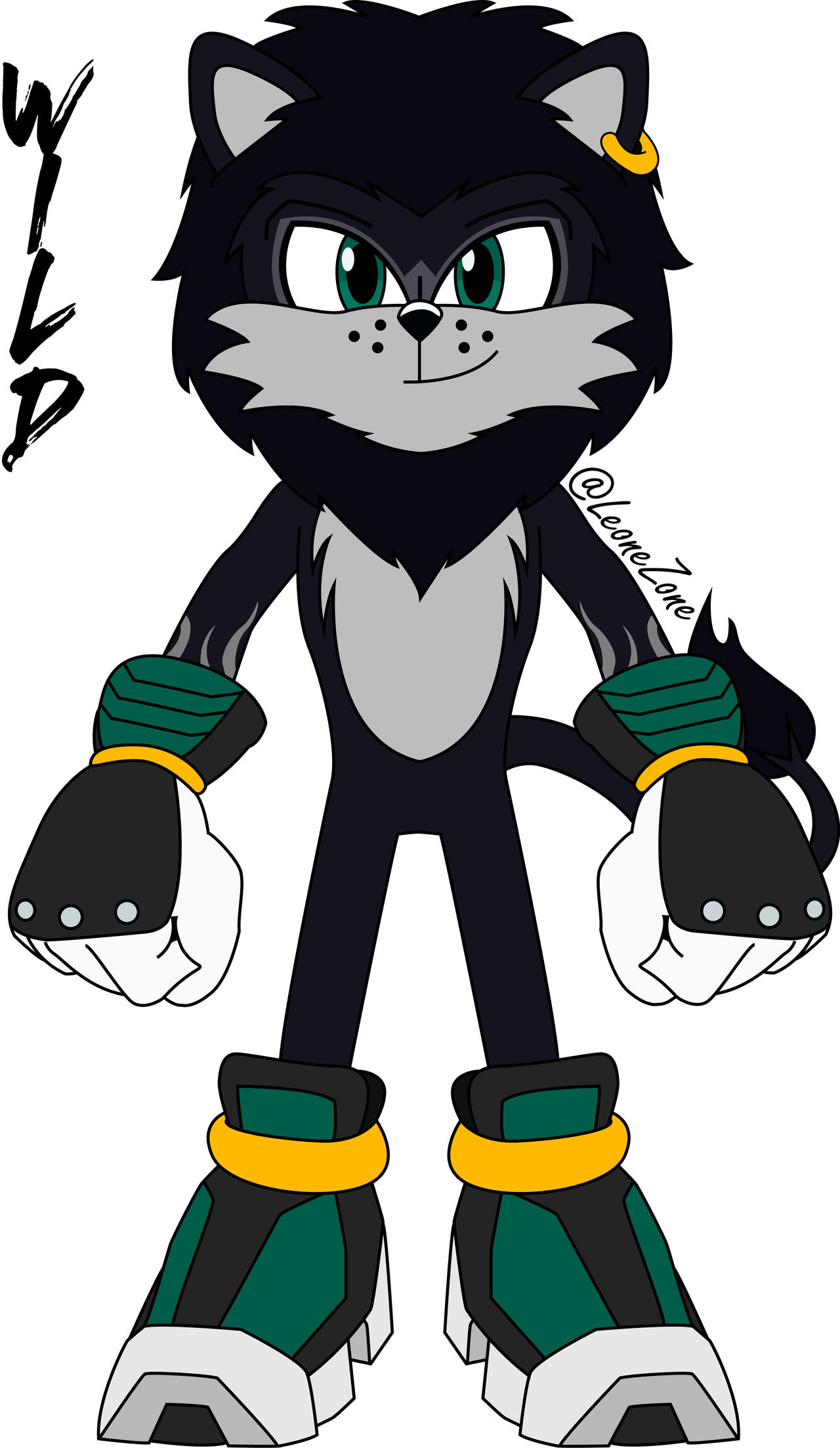 Sonic OC - Wild The Lion by LeoneZone on DeviantArt