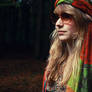 colourful hippie.