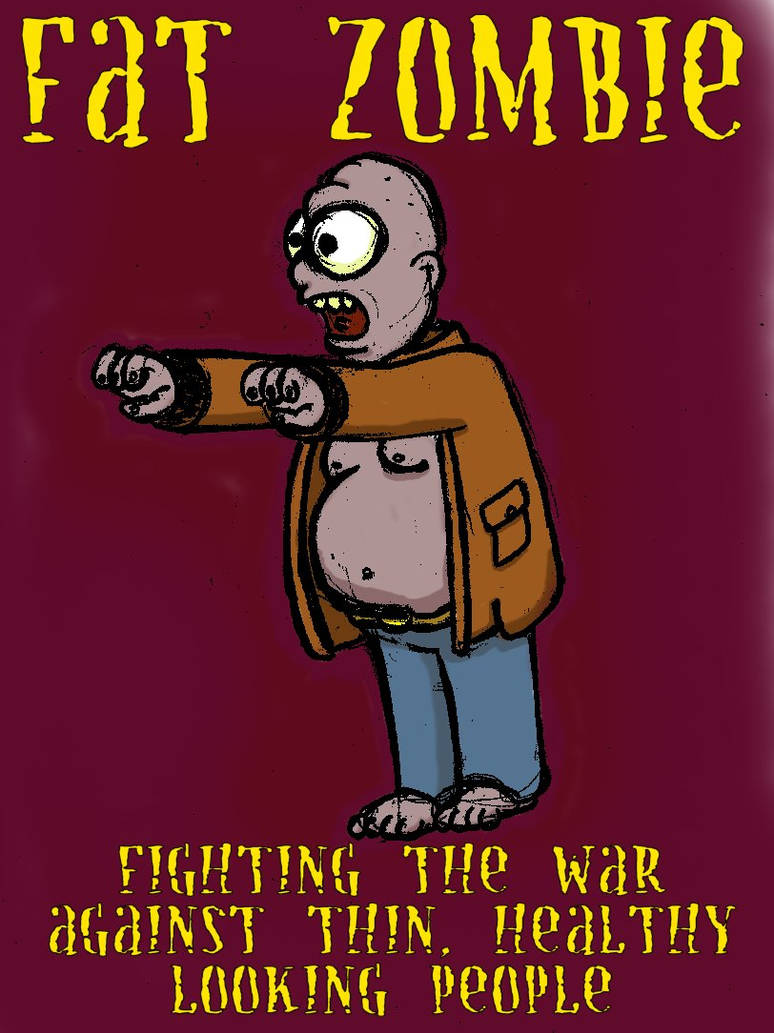 Exploding Fat Zombie Fat Zombie by wunderbear on DeviantArt