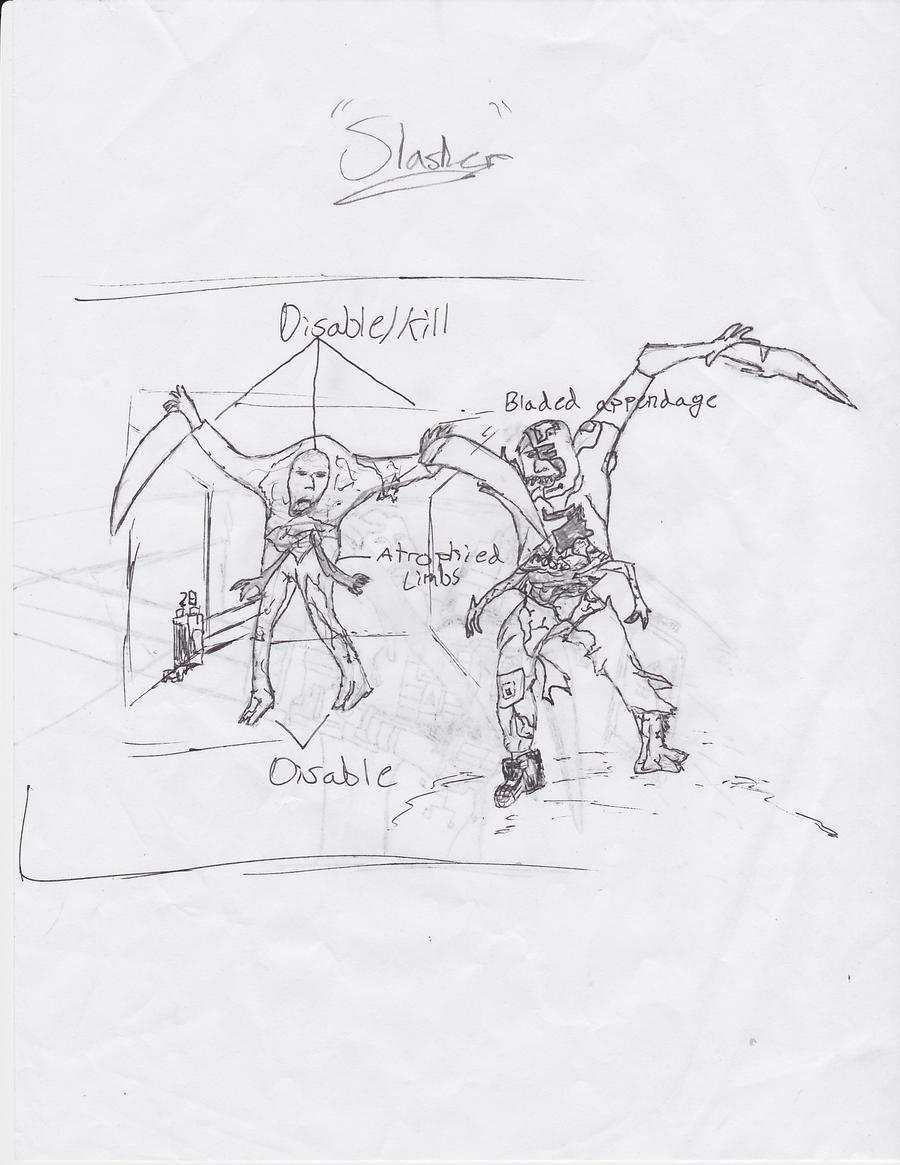 Slasher Sketch by GooglegwnSoviet on DeviantArt