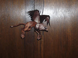 Papercraft American McGee's Alice's Gryphon