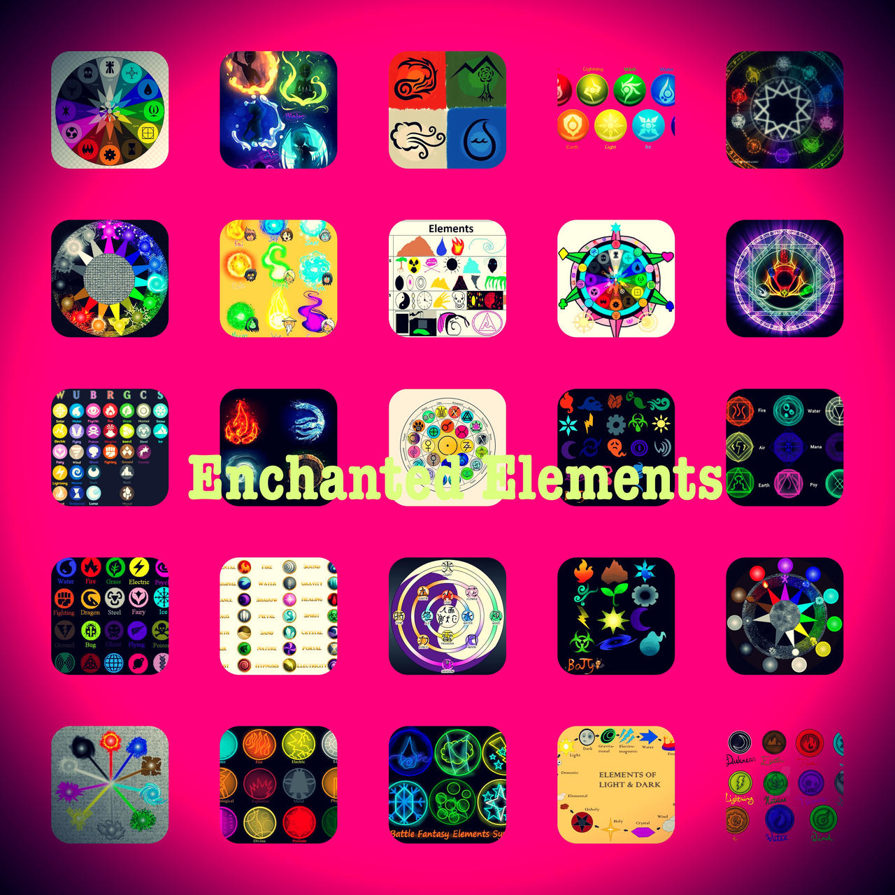 Enchanted Elements by 7Encinend558 on DeviantArt