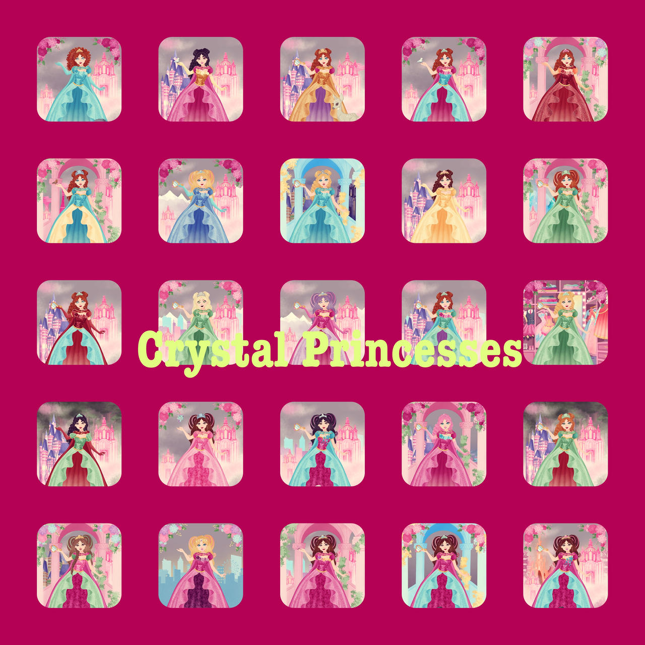 Freestone Princess Crystal Princesses by 7Encinend558 on DeviantArt