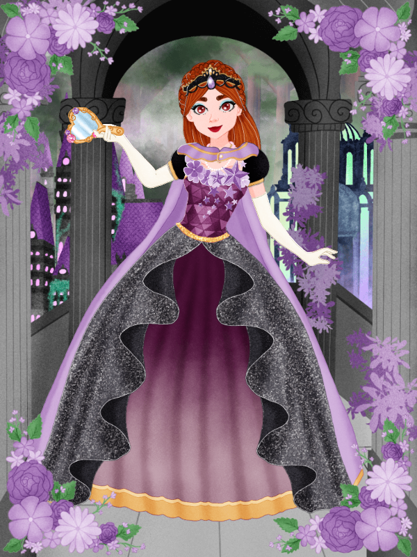 Halloween Princess as a Crystal Princess by 7Encinend558 on DeviantArt