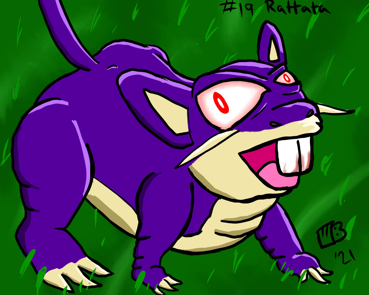 Angry Rattata Rattata by WroughtBot on DeviantArt
