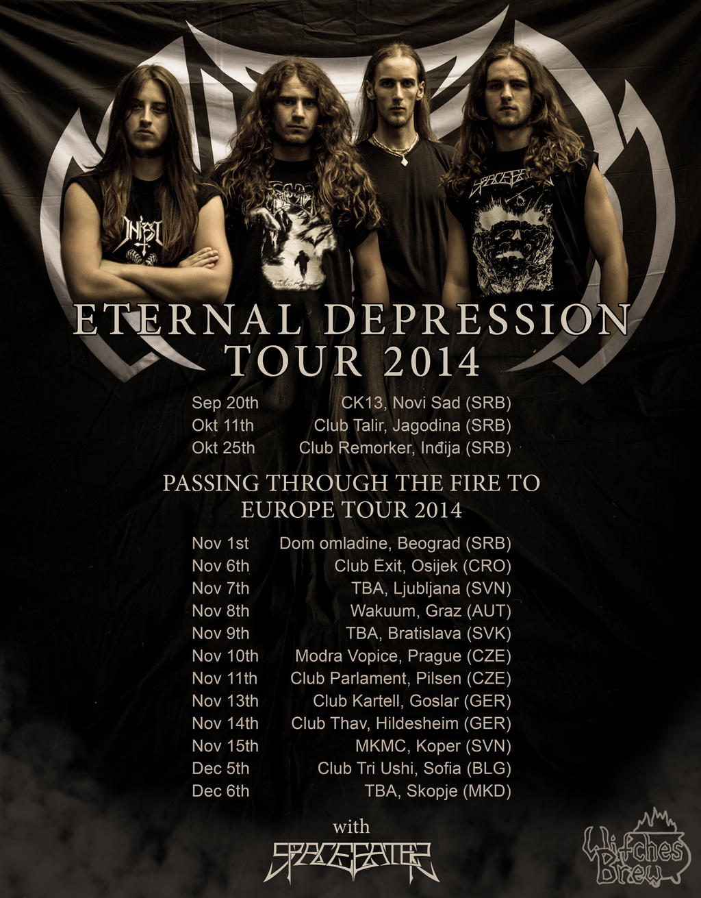 Metal band tour poster (Alitor) by FixerDesign on DeviantArt